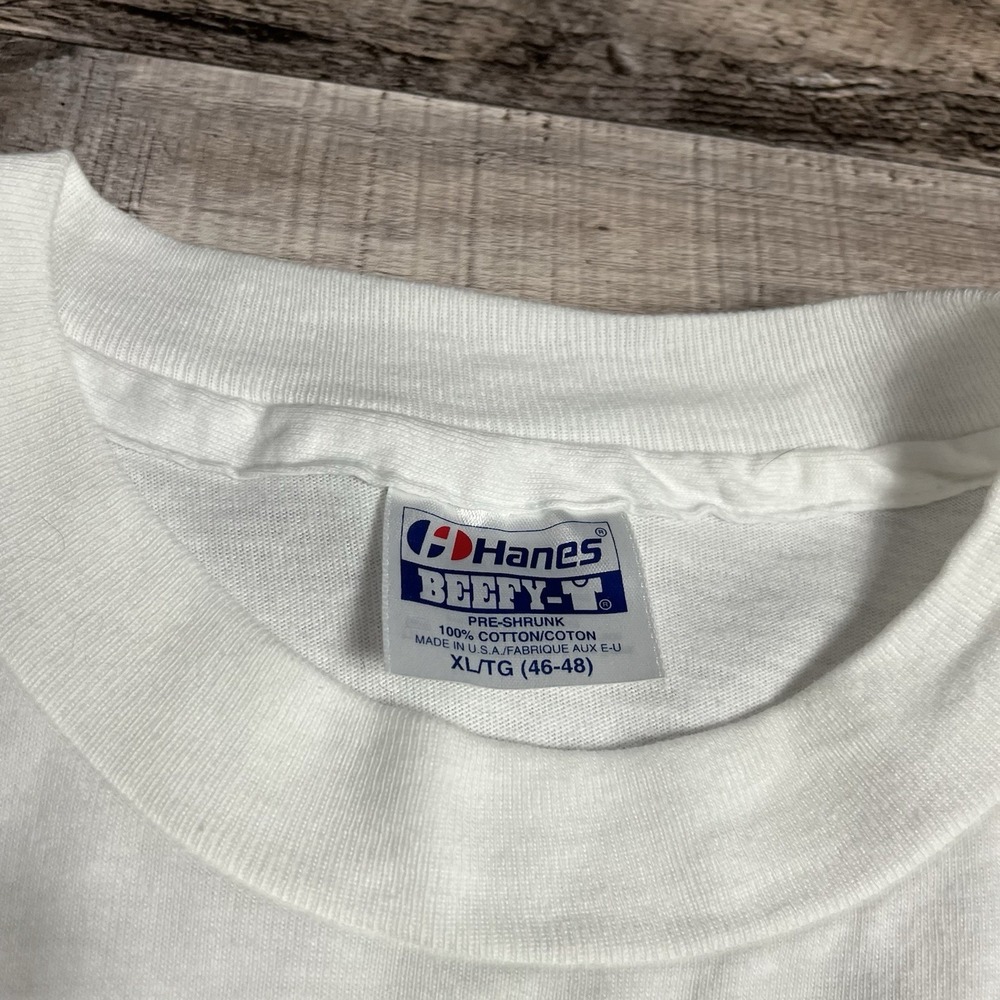 Cannabis Shirt Size XL White Vintage 90s Worth More Than Gold Weed Tee - Picture 7 of 10